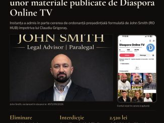 Tribunalul Iași dispune eliminarea unor materiale publicate de Diaspora Online TV